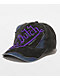 Von Dutch Roadie Black & Purple Strapback Hat - Thumbnail image 1 of 4
