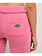 Von Dutch Rope Pink Wash Flare Sweatpants - Thumbnail image 4 of 6