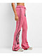 Von Dutch Rope Pink Wash Flare Sweatpants - Thumbnail image 5 of 6