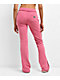Von Dutch Rope Pink Wash Flare Sweatpants - Thumbnail image 2 of 6