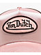 Von Dutch Satin Pink Trucker Hat - Thumbnail image 3 of 3