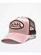 Von Dutch Satin Pink Trucker Hat - Thumbnail image 1 of 3