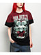 Von Dutch Skull Black & Red Tie Dye T-Shirt  - Thumbnail image 1 of 3