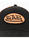 Von Dutch Staple Black & Orange Trucker Hat - Thumbnail image 3 of 4