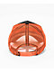 Von Dutch Staple Black & Orange Trucker Hat - Thumbnail image 2 of 4