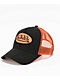 Von Dutch Staple Black & Orange Trucker Hat - Thumbnail image 1 of 4
