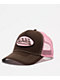 Von Dutch Staple Brown & Pink Trucker Hat - Thumbnail image 1 of 6