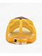 Von Dutch Staple Brown & Yellow Trucker Hat - Thumbnail image 2 of 3