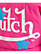 Von Dutch Star Pink & Black Crop Puffer Jacket - Thumbnail image 4 of 6