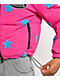 Von Dutch Star Pink & Black Crop Puffer Jacket - Thumbnail image 6 of 6