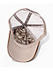 Von Dutch Suede Brown & Grey Trucker Hat - Thumbnail image 4 of 4