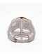 Von Dutch Suede Brown & Grey Trucker Hat - Thumbnail image 2 of 4