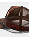 Von Dutch Tapestry Burgundy Trucker Hat - Thumbnail image 5 of 6