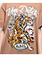 Von Dutch Tiger Rose Beige T-Shirt - Thumbnail image 2 of 3