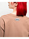 Von Dutch Tiger Rose Beige T-Shirt - Thumbnail image 3 of 3