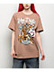 Von Dutch Tiger Rose Beige T-Shirt - Thumbnail image 1 of 3