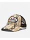 Von Dutch Vanimal Snakeskin Brown Trucker Hat - Thumbnail image 1 of 3