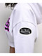 Von Dutch White & Pink Crop Hoodie - Thumbnail image 4 of 5