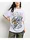 Von Dutch X Broken Promises Bare Bones White T-Shirt - Thumbnail image 1 of 4