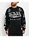 Von Dutch x Broken Promises All In Black Wash Crewneck Sweatshirt - Thumbnail image 1 of 6