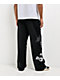 Von Dutch x Broken Promises All In Black Wash Wide Leg Sweatpants - Thumbnail image 2 of 6