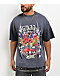Von Dutch x Broken Promises Devilish Charm Grey Wash T-Shirt - Thumbnail image 1 of 4
