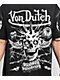 Von Dutch x Broken Promises Disorderly Black Wash T-Shirt - Thumbnail image 3 of 5