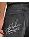 Von Dutch x Broken Promises Night Sky Rhinestone Black Wash Straight Leg Jeans  - Thumbnail image 5 of 6