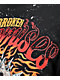 Von Dutch x Broken Promises Spiked Metal Black T-Shirt - Thumbnail image 3 of 3