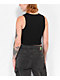 WHADAFUNK Eagle Black Crop Tank Top - Thumbnail image 2 of 3