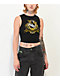 WHADAFUNK Eagle Black Crop Tank Top - Thumbnail image 1 of 3