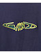 WKND Fishbone Navy T-Shirt - Thumbnail image 2 of 2