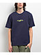 WKND Fishbone Navy T-Shirt - Thumbnail image 1 of 2