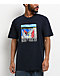 WKND x Oblivion Beach Girls Navy T-Shirt - Thumbnail image 1 of 2