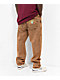 WORBLE G8tor Brown Acid Wash Denim Jeans - Thumbnail image 2 of 8