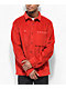 WORBLE Red Corduroy Long Sleeve Shirt - Thumbnail image 3 of 4