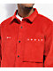 WORBLE Red Corduroy Long Sleeve Shirt - Thumbnail image 4 of 4