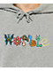 WORBLE Small World Grey Hoodie - Thumbnail image 3 of 3