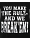 WWE D-Generation X Break 'Em Black Tank Top - Thumbnail image 3 of 3