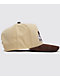 Waggle Upland Tan & Brown Snapback Hat - Thumbnail image 5 of 7