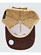 Waggle Upland Tan & Brown Snapback Hat - Thumbnail image 6 of 7
