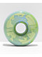 Wayward 53mm 101a Green & Blue Swirl Skateboard Wheels - Thumbnail image 1 of 3