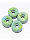 Wayward 53mm 101a ruedas de patineta Swirl azules y verdes