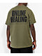 Weather Report Healing Green T-Shirt - Thumbnail image 2 of 3