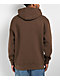 Weather Report Raining Dark Brown Hoodie - Thumbnail image 2 of 3