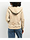 Weekend Millie Chenille Star Beige Zip Hoodie - Thumbnail image 2 of 3