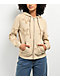 Weekend Millie Chenille Star Beige Zip Hoodie - Thumbnail image 1 of 3