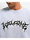 Welcome Barb Applique Heather Grey Crewneck Sweatshirt - Thumbnail image 2 of 4