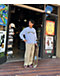 Welcome Barb Applique Heather Grey Crewneck Sweatshirt - Thumbnail image 4 of 4