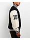 Welcome Barb Black & Bone Varsity Jacket - Thumbnail image 7 of 8